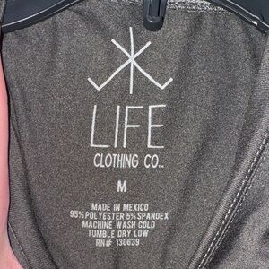 LIFE Clothing Co. Charcoal Muscle Tee